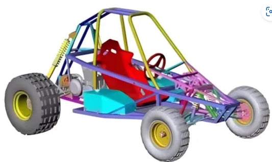 Complete Kart Cross and Cage Step-by-Step Project