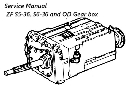 Service Manual  ZF S5-36, S6-36 and OD Gear box