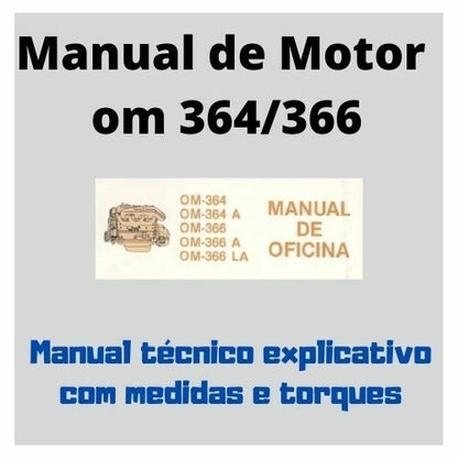 Manual De Oficina Motor Mercedes Benz B Om 366 A 366 A E La