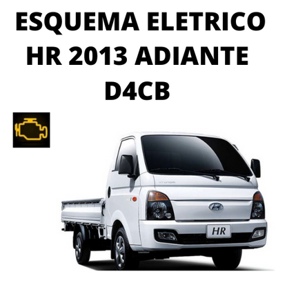 Esquema Elétrico INJEÇÃO Hr 2.5 2013 Adiante D4CB