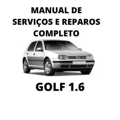 Manual de Serviço Diagrama Elétrico + Injeção Golf 1.6 2001 A 2005