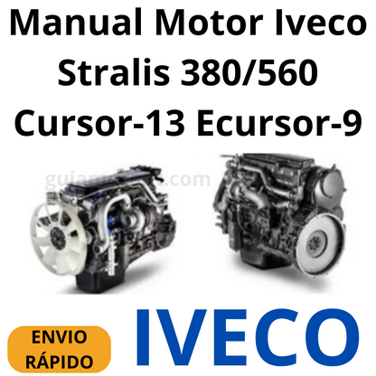 Manual Motor Iveco Stralis 380/560 Cursor-13 Ecursor-9