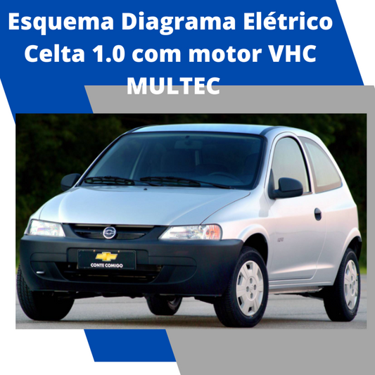 Manual De Servicos + diagramas Celta 1.0 2000 A 2005 multec