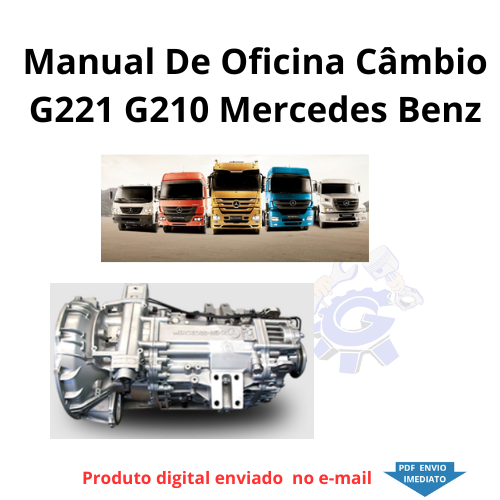 Manual De Oficina Câmbio G221 G210 Mercedes Benz