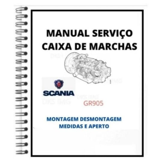 Manual de oficina Scania serviço cambio GR905 cambio GRS 905