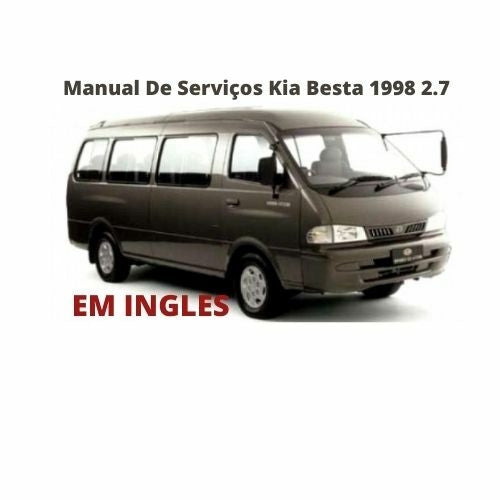 Manual De Serviços Kia Besta 1998 2.7 - ingles