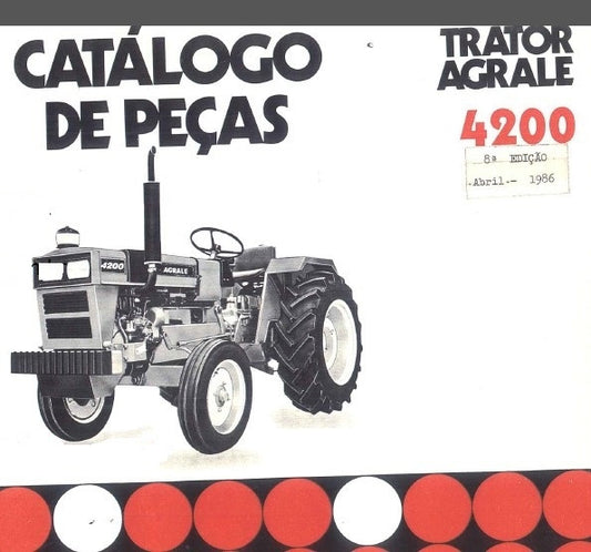 Catálogo de Peças-Agrale 4200 edição 1986