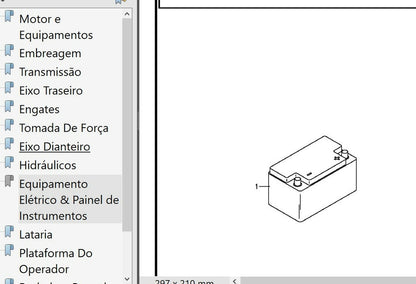 Catalogo de Peças Massey Fergusson 265 265 - 297MF