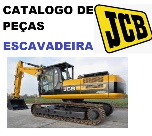 CATALOGO DE PEÇAS JCB JS330 EM INGLES E ESPANHOL