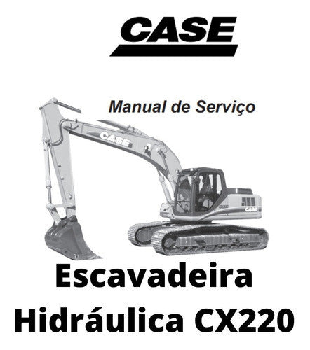 Manual De Serviço Cx220 Escavadeira