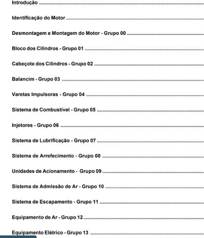 Manual De Serviço Motor Cummins Série C Completo