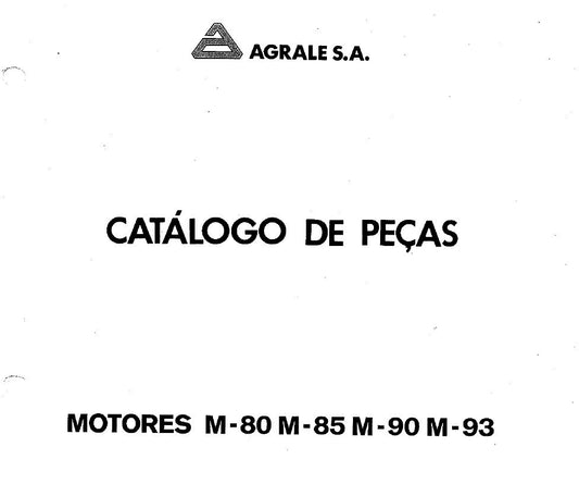 Catalogo de peças Agrale M 80 M85 M90 M93