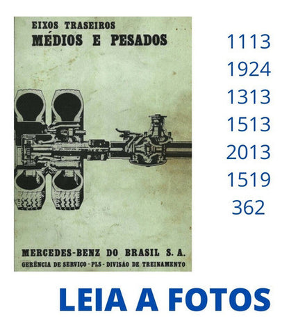 Manual Antigo De Serviços Mercedes Benz