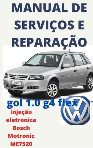 Manual De Serviços Reparação + motor  Gol G4 1.0 ea111