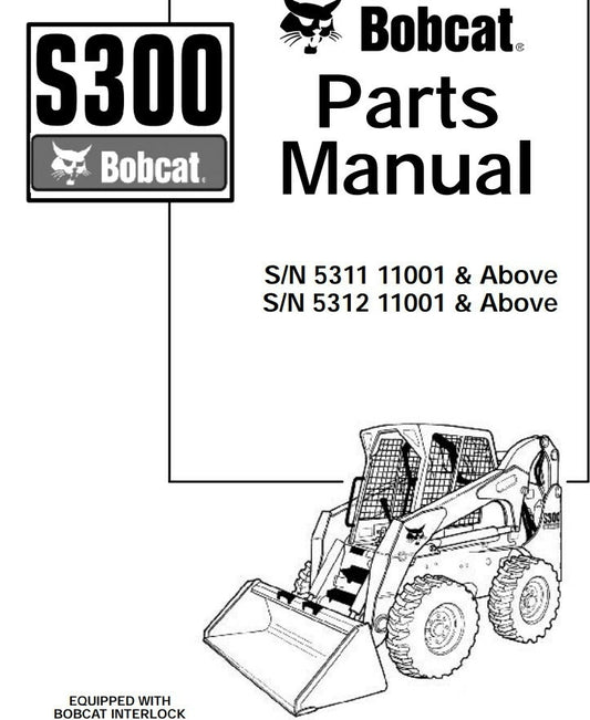 Catálogo de peças bobcat S300 ingles