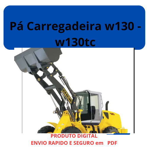 Pá Carregadeira w130 - w130tc