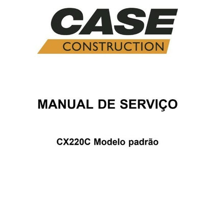 manual de serviço oficina CX220c