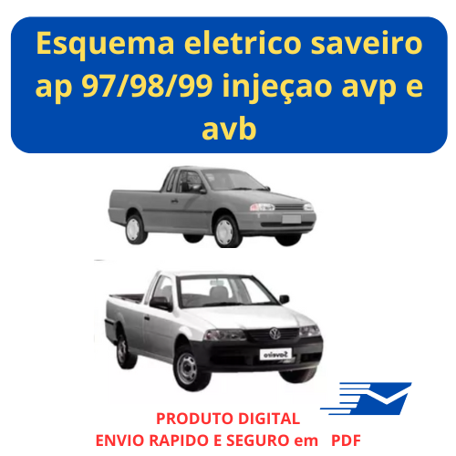 Esquema eletrico saveiro ap 97/98/99 injeçao avp e avb