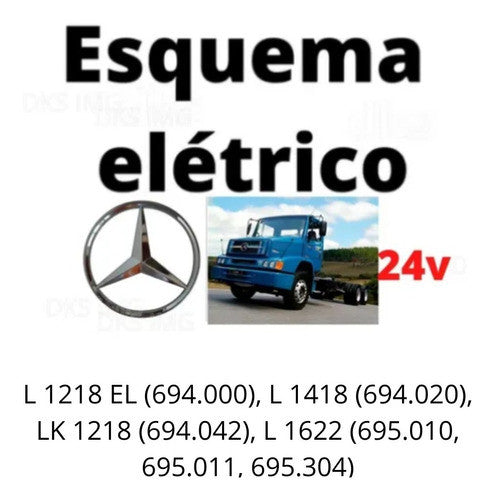 Elétrico Diagrama Mb L 1218 L 1418 Lk 1218 L 1622 - 24v