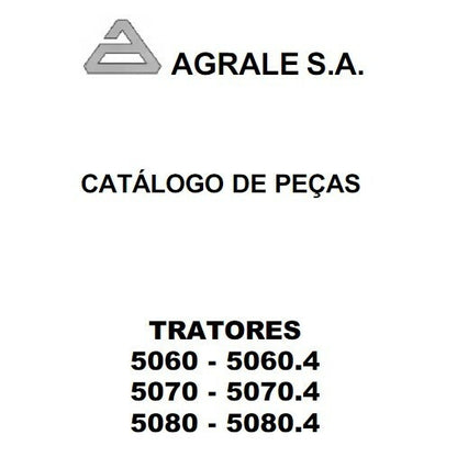 AGRALE Catálogo Peças Tratores 5060 5070 5080 Ano 2000 PDF