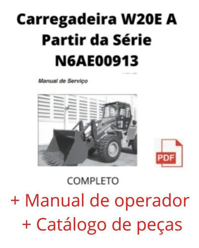 Manual Serviço Oficina Pá Carregadeira Case W20e