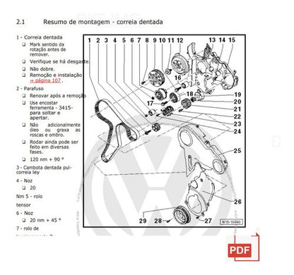 Manual De Serviços Mecanica E Elétrica Amarok Parti 2010