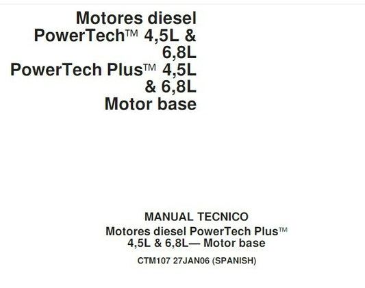 Manual técnico motor Jhonn D power tec plus 4,5 e 6,8