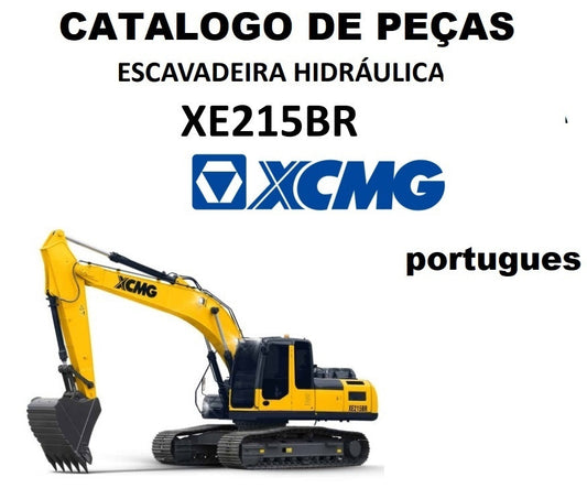 Catálogo de peças XCmg XE215 BR