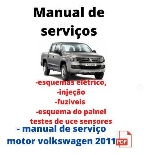 Manual De Serviços Mecanica E Elétrica Amarok Parti 2010