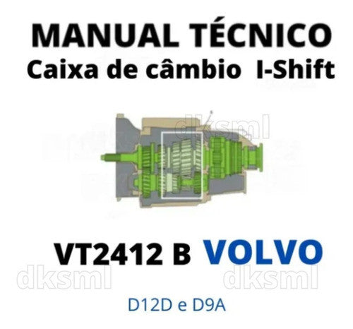 Manual Técnico Caixa De Câmbio Volvo Vt2412b Fh Nh Fm