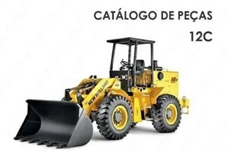 Catalogo De Peças new holland Trator Pá Carregadeira 12c Turbo