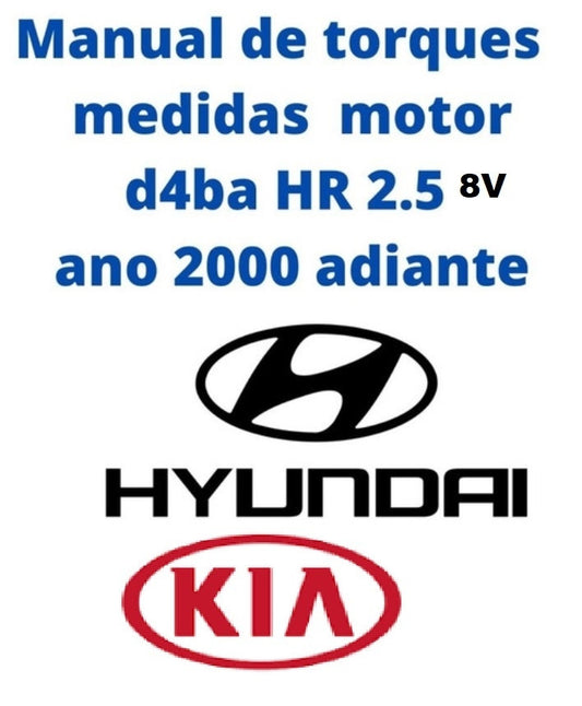 Manual De Torques Medidas Motor D4ba Hr 2.5