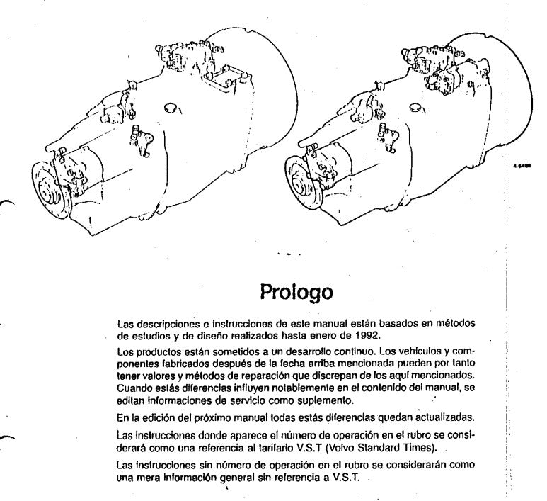 Manual de Câmbios R1400 R 1700 SR 1400 SR 1700 (idioma espanhol)