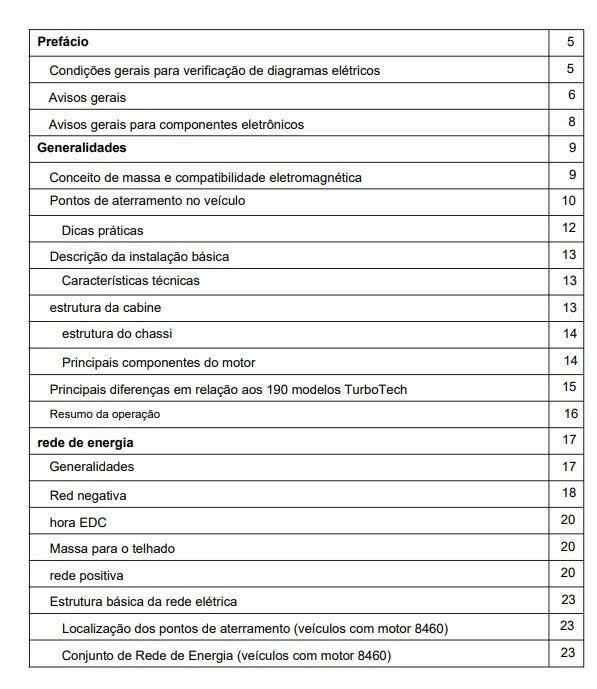 Manual de serviço sistema eletrico iveco portugues