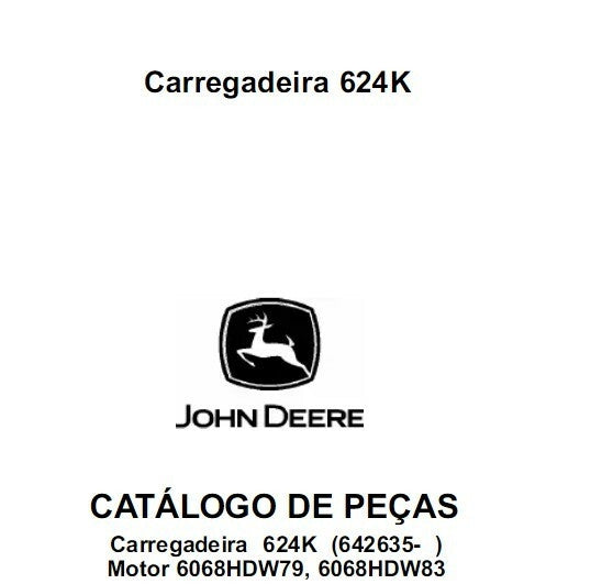 Catálogo DE Peças Escavadeira john deere 250GLC