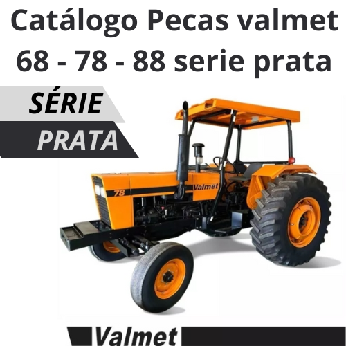 Catalogo pecas valmet 68 - 78 - 88 serie prata