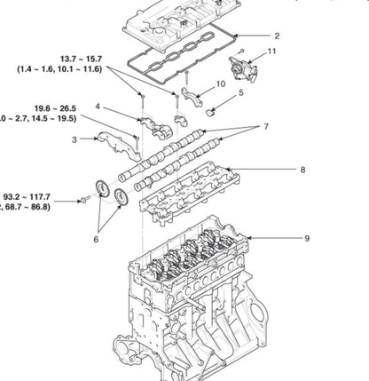 Manual oficina motor D4CB crdi 2.5 16v hyundai hr kia crdi