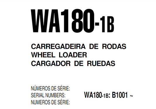 Catálogo de Peças WA-180