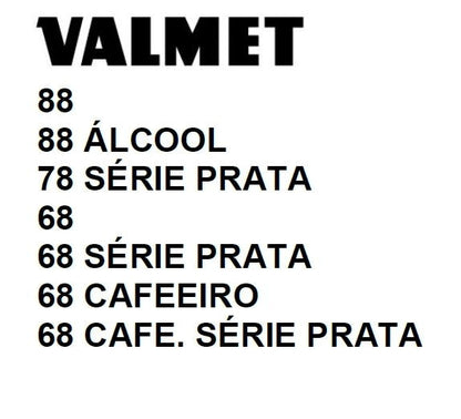 Catalogo pecas valmet 68 - 78 - 88 serie prata