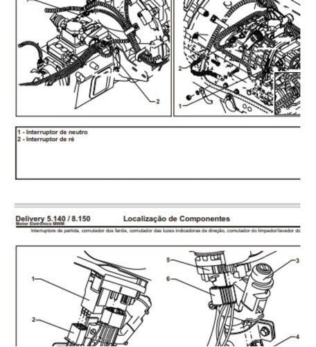 Esquema Elétrico Mvw Delivery Volksbus 5, 8, 9t Is Cm2220sn