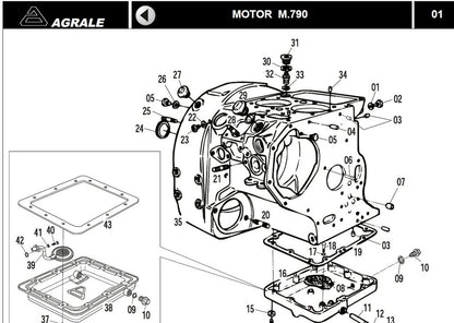 Catalogo de Peças Agrale M790