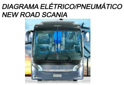 esquema Elétrico/pneumático New Road Scania Neobus