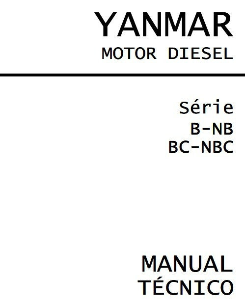 Manual Técnico de Motor Diesel Yanmar B - NB - NSB