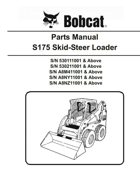 Catálogo de peças bobcat S175 ingles