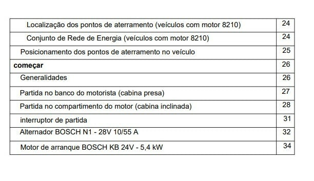 Manual de serviço sistema eletrico iveco portugues