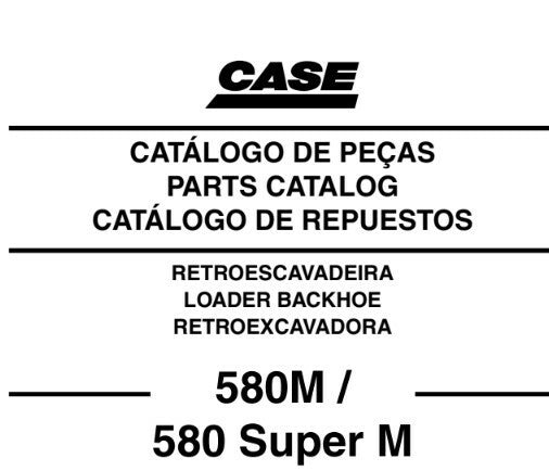 Manual de oficina serviço Case 580m