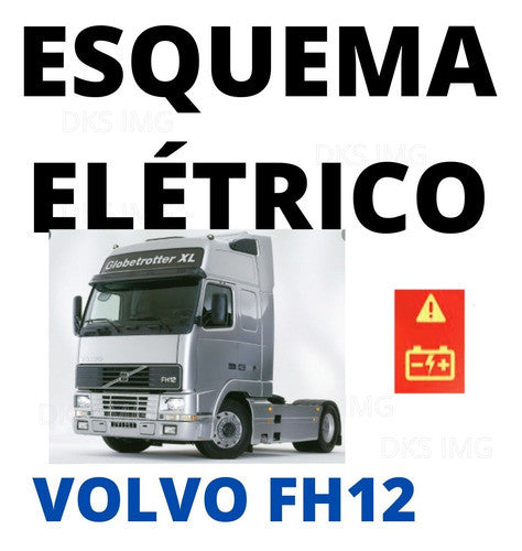 Volvo Esquema Elétrico Fh12 94 A 97 E Codigos Falha Mid 128