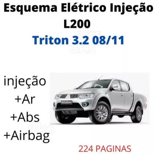 Manual de Serviço L200 Triton 3.2 Motor 4M41