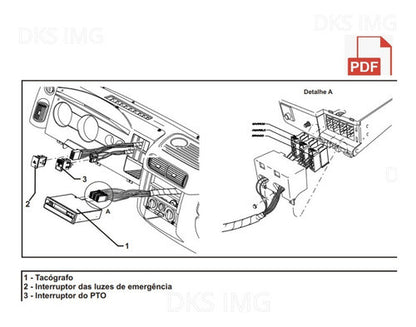 Esquema Elétrico Volksbus 5.140 8.150 Motor Eletrônico Mwm + codigos de piscas