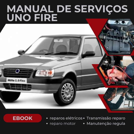 Manual De Serviços Uno Fire + diagramas eletricos